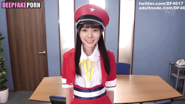 ディープフェイク 賀喜 遥香 乃木坂46 Kaki Haruka costumed blow job sex scene ai porn