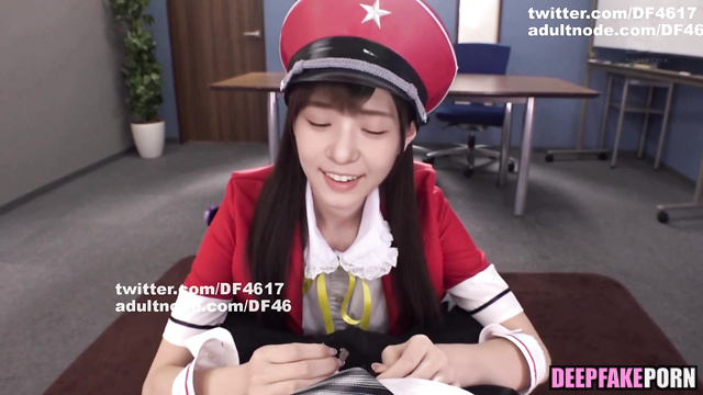 Uniformed Hayama Kana loves to suck random cock 葉山カナ 純情のアフィリア フェイクポルノ ai porn [PREMIUM]