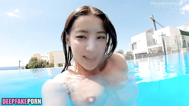 Hot pussy deepfake Dahyun in the pool /セックスシーントゥワイス [PREMIUM]