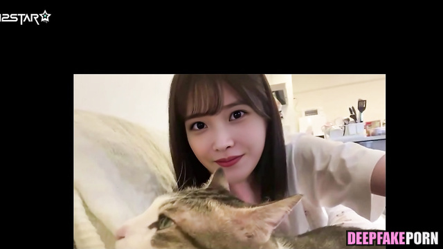Deepfake IU is very horny and wants to fuck (딥페이크 아이유) [PREMIUM]
