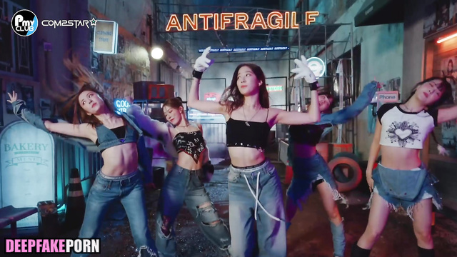 Hot babes LE SSERAFIM loves erotic dance - ai pmv / ルセラフィム 顔交換 [PREMIUM]