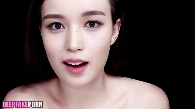 Hot, dirty talks by fake sexy girl Mina // トゥワイス セレブのセックス [PREMIUM]