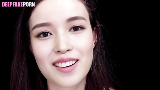 Hot, dirty talks by fake sexy girl Mina // トゥワイス セレブのセックス [PREMIUM]