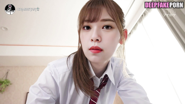 TWICE/トゥワイス Jeongyeon deepfake seduces me in school uniform ディープフェイク [PREMIUM]
