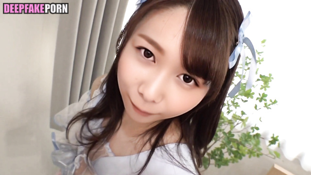 Risa Watanabe Keyakizaka46 fuck scene in cute suit / 欅坂46 ディープフェイク