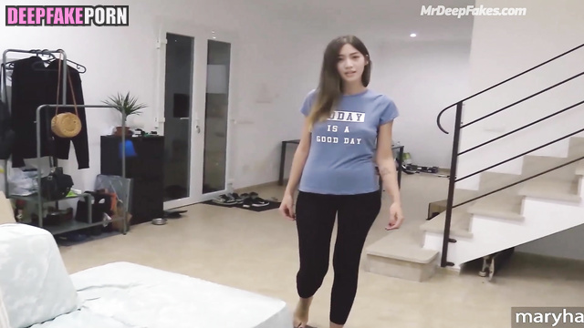 小松菜奈 Komatsu Nana sucks big cock with passion deepfake ディープフェイク エロ