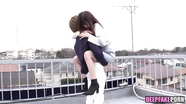 Asuka Saito Nogizaka46 loves when her boobs licking / ディープフェイク