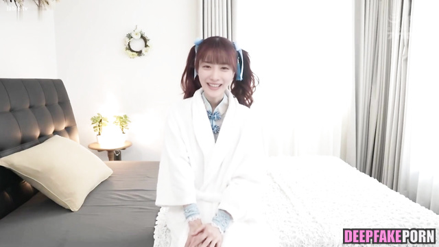 Sexy Satomi Ishihara fuck in hot, cute suit - 石原 さとみ ディープフェイク