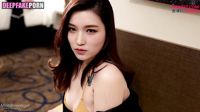 Fake Mina from TWICE jerking off by panties /トゥワイス アダルトビデオ [PREMIUM]