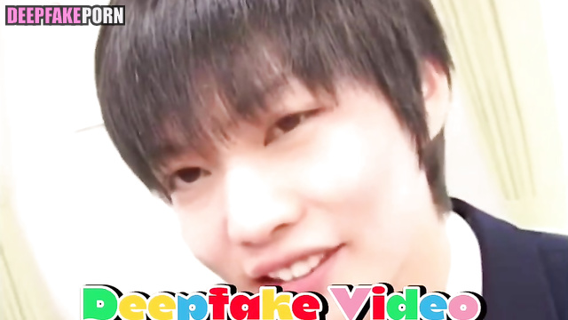 Fake Chenle NCT sucks his best friend's cock / 딥페이크 천러 엔시티