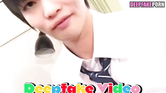 Fake Chenle NCT sucks his best friend's cock / 딥페이크 천러 엔시티