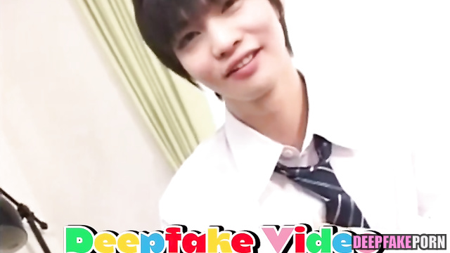 Fake Chenle NCT sucks his best friend's cock / 딥페이크 천러 엔시티