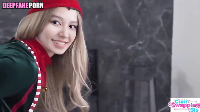 Irene Red Velvet sex tape in christmas elf suit - 아이린 레드벨벳