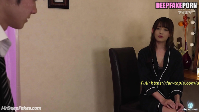 Fake chinese girl Tong Liya sex scene in stockings / 佟丽娅 伪造的