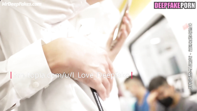 Tong Liya got seduced by stranger in bus 佟丽娅 fake porn 假色情片