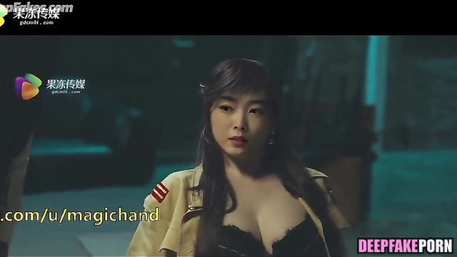 Hot Song Yi was bounded - deepfake video // 宋轶 性爱场面
