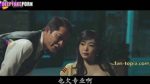 Hot Song Yi was bounded - deepfake video // 宋轶 性爱场面