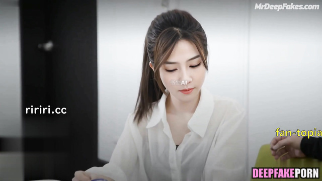 Fake Bai Lu jumped on dick for job title - 白鹿 性爱录像带