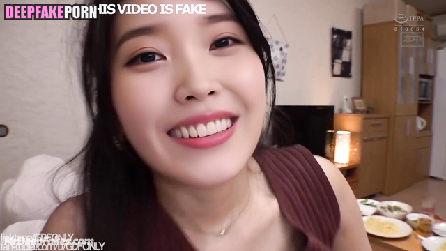 IU hot sex tape - she made blowjob at home party / 아이유 딥 페이크 비디오