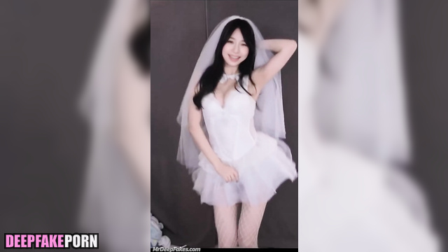 Dance sex scene of young and hot bride 王心凌/Cyndi Wang deepfake 智能換臉