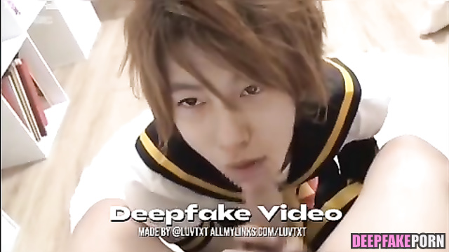 Handsome gay Renjun pov blowjob, fake // 엔시티연예인 섹스