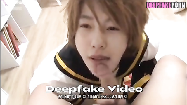 Handsome gay Renjun pov blowjob, fake // 엔시티연예인 섹스