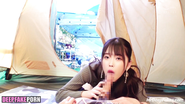 IU celebrity sex in tent, after festival // 아이유 홈 섹스 테이프