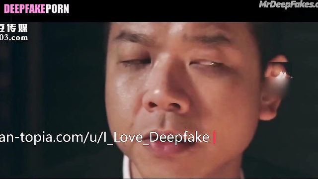 Hot milf Gao Ye sucked dick to builder, fake // 高叶 家庭性爱录像带