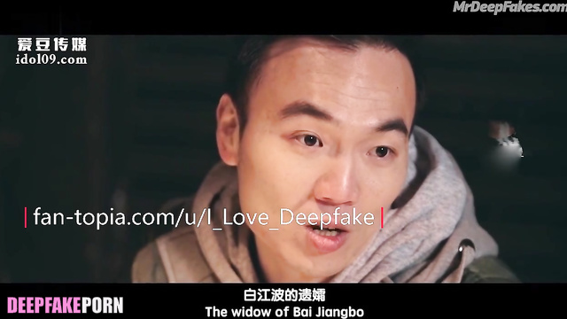 Hot milf Gao Ye sucked dick to builder, fake // 高叶 家庭性爱录像带