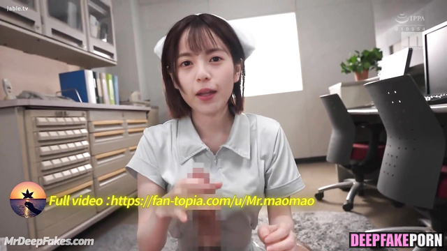 Hot nurse Asuka Saito blowjob at workplace, deepfake (齋藤 飛鳥 乃木坂46)