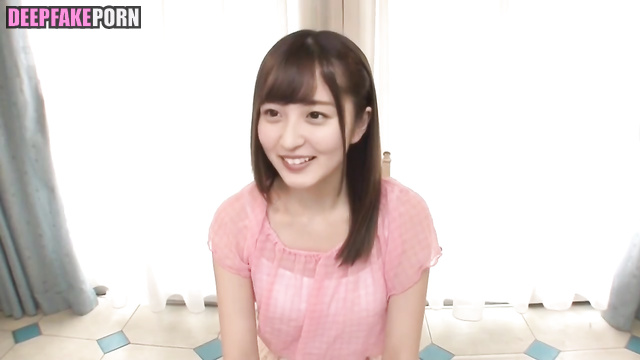 Fake Endo Sakura shy blowjob // (遠藤 さくら  ディープフェイク動画)