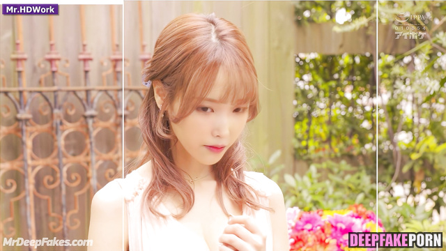 Hot korean star IU got cunni in pantyhose - (아이유 얼굴 교환)