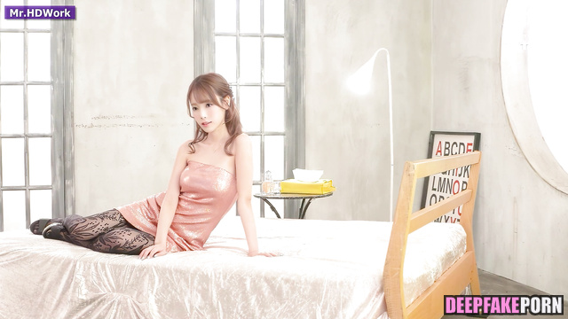 Taeyeon riding on his face - hot deepfake (少女時代 偽アプリ)