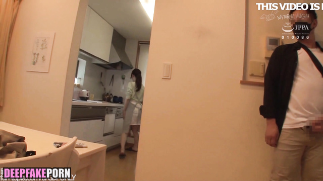 A stranger penetrated deepfake Isa STAYC (딥페이크팝 아이사) [PREMIUM]