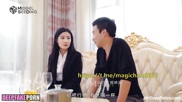 Liu Yifei sex scene after two glasses of wine / 刘亦菲 换脸