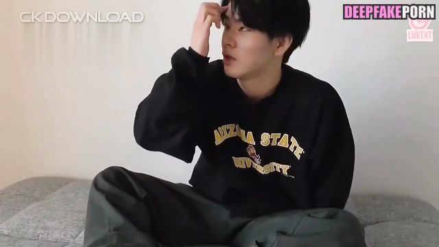 Cute gay Jungwon solo jerking off, ai - エンハイフン セックスシーン