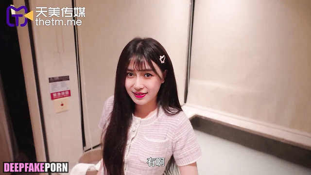 Fake Angelababy making blowjob in the car - 楊穎 性爱场面 [PREMIUM]