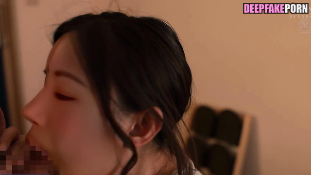 Yujin forced boy licked her big pussy, fake -  アイズワン 有名人のセックスビデオ [PREMIUM]