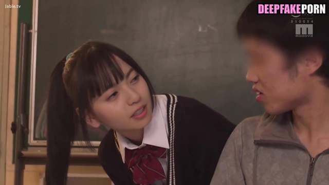 Blowjob in the classroom - Asuka Saito deepfake / 齋藤 飛鳥 偽アプリ [PREMIUM]
