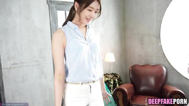 Fake Wonyoung took cum in the mouth - (アイヴ セックステープ) [PREMIUM]