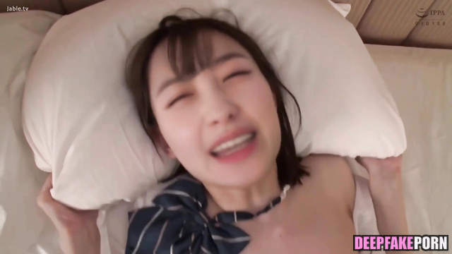 Kanna Hashimoto pov sex scenes - plays with dildo / 橋本 環奈 有名人のセックス