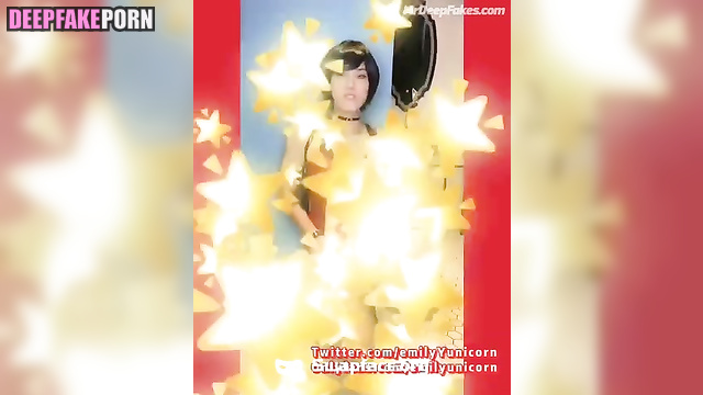 Lily Gao sex scenes - trans jerking off on high heels / 雪莲 性爱场面