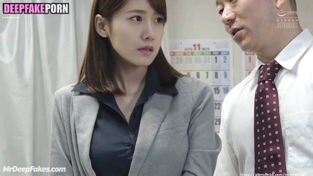 SNSD 少女時代 Yoona fake porn is fucked for bad work at office フェイクポルノ