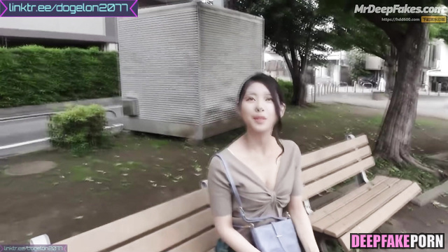 Two boys fucked hot Yuna by dildo, fakeapp // 유나 있지