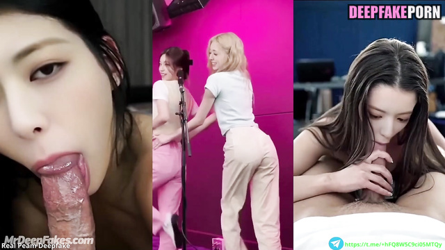 Yuna, ITZY sucking big dick, pov deepfake video (pmv) / 유나 섹스 테이프