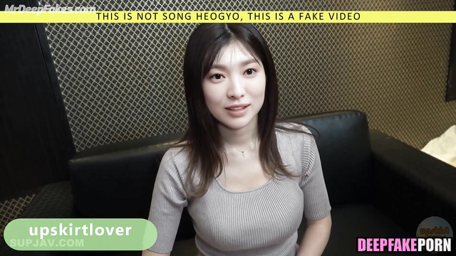 Sexy korean bitch Song Hye-kyo making deep, hot blowjob / 송혜교 딥 페이크 포르노