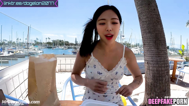 Taxi driver fucked hot korean babe Yuna / 유나 있지 ai scenes