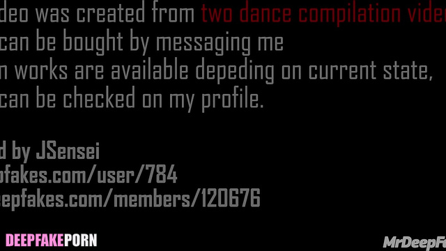 Hot and sexy dance on high heels by fake Karina - 카리나 에스파