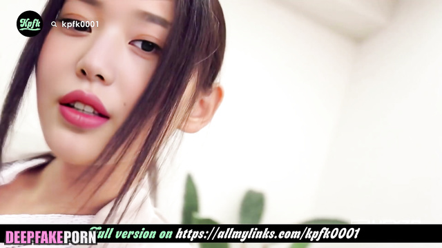 Dissolute Wonyoung asked for fuck her in the office / アイヴ 本物の偽物 fakeapp