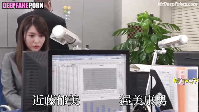 Fake office lady Tiffany Tang allowed licking her hole - 唐嫣 真假的 fakeapp